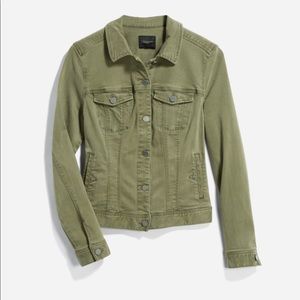 Liverpool Olive Temma Denim Jacket